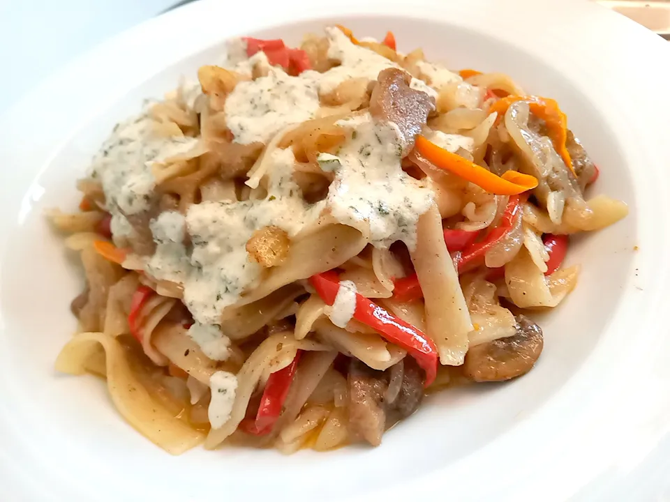 Morinno vegetables pasta with cheese souse|MorinnoChefさん