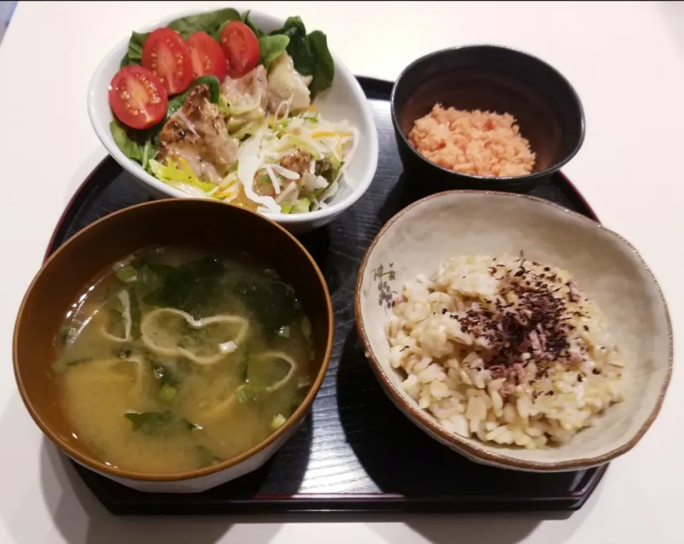 ﾜﾝﾌﾟﾚｰﾄで～和食の朝ごはん～|ポロポロさん