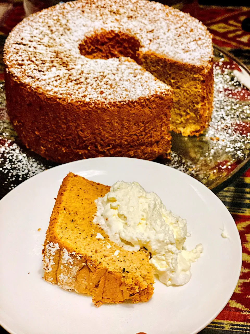 Earl grey tea chiffon cake gluten free|jasmineさん