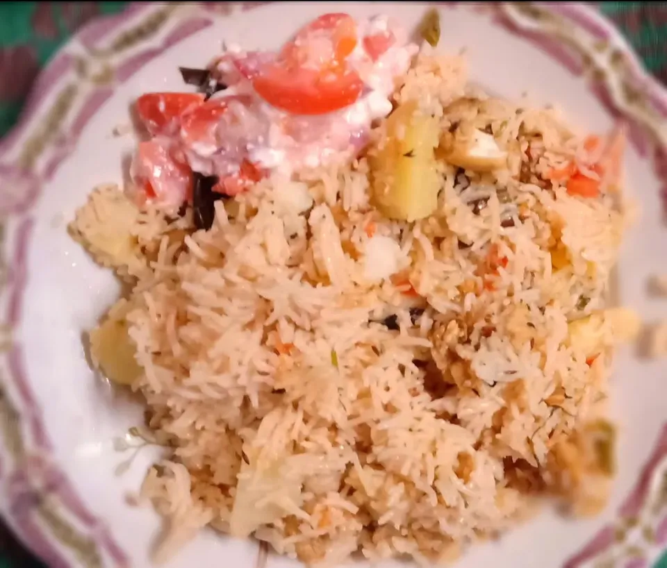 Chicken pulav|KULSUM TOUSIFさん