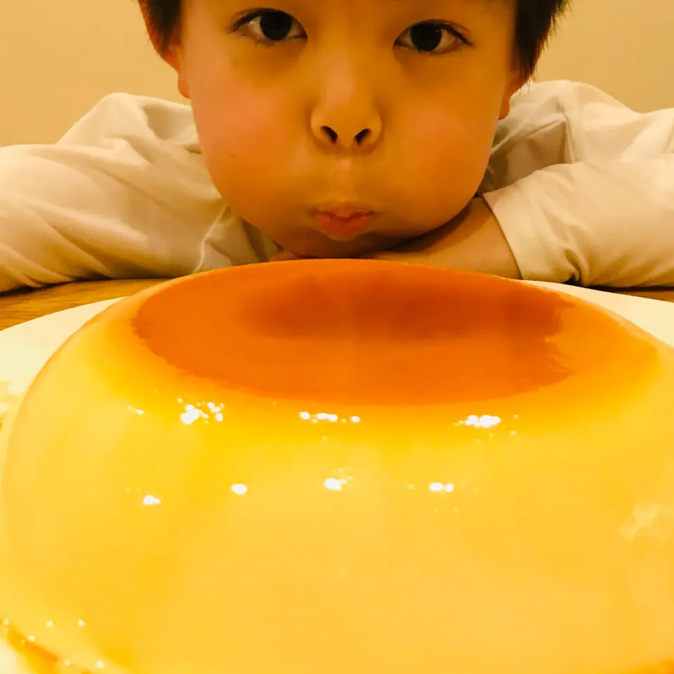 Snapdishの料理写真:できた❗️ボールプリン🍮✨|だまさん