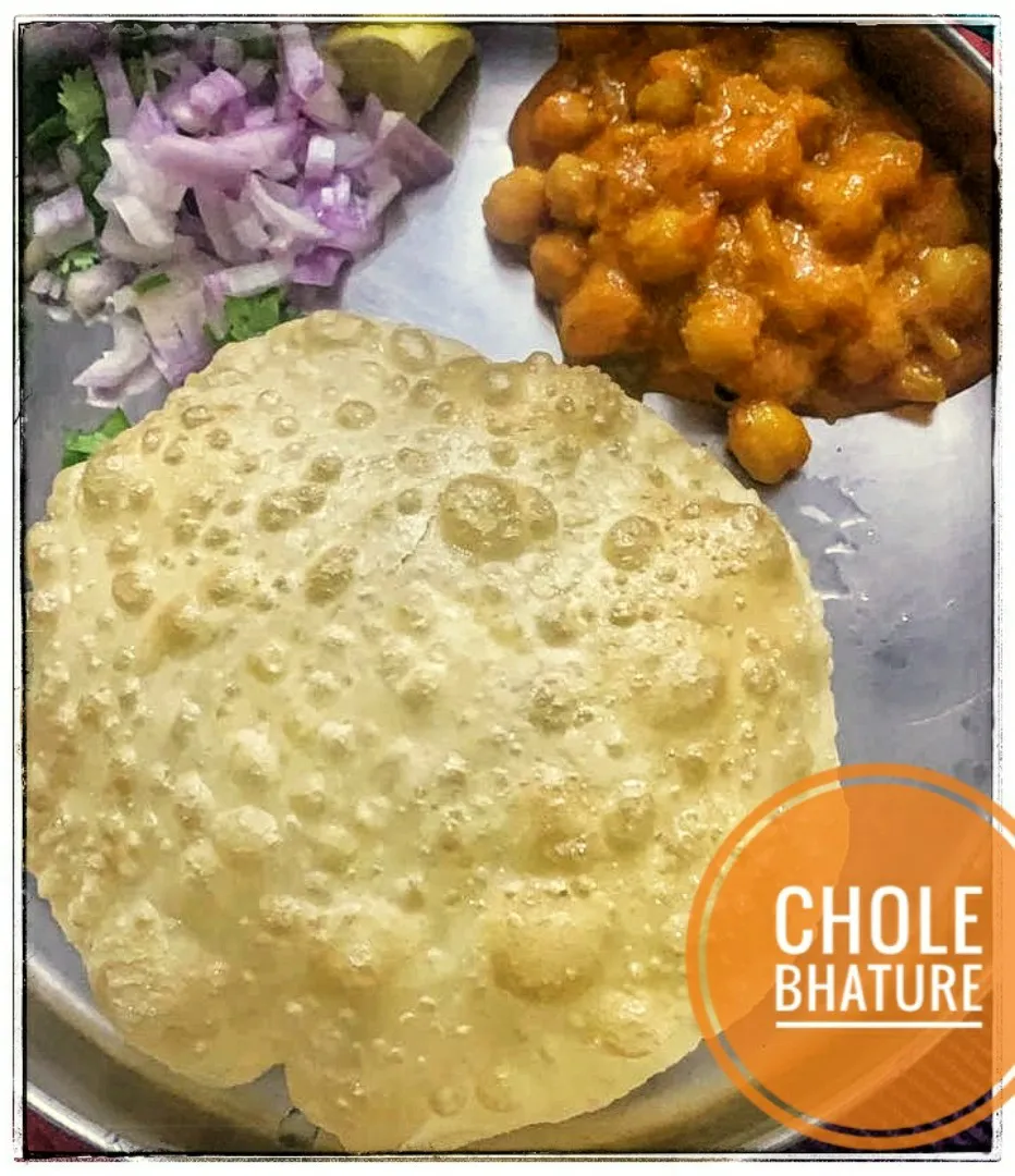 CHOLE BHATURE 🔥|Gajalさん