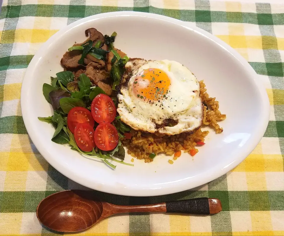 ﾄﾞﾗｲｶﾚｰのﾜﾝﾌﾟﾚｰﾄlunch♪～|ポロポロさん