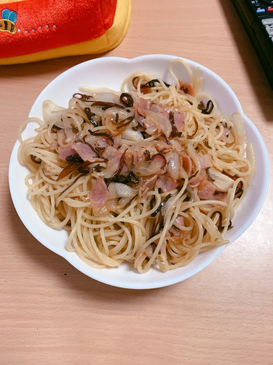 塩昆布の和風パスタ|あみたんさん