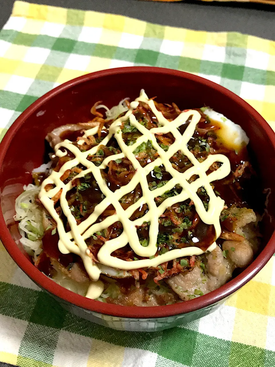 お好み焼き丼|skymogu♪さん