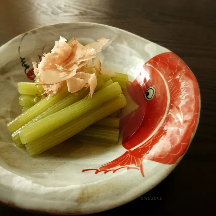 ふきの青煮|うさかめさん