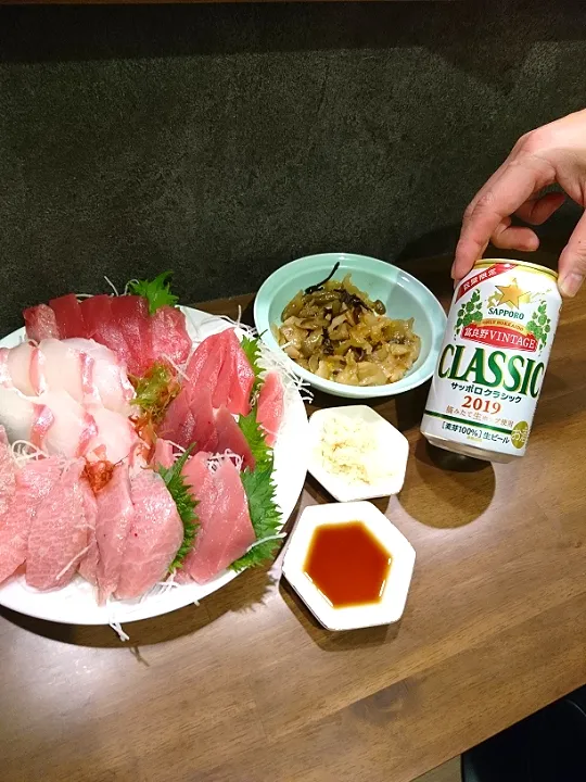 Snapdishの料理写真:山わさびでマグロ祭り\(°∀° )/|sa-さん