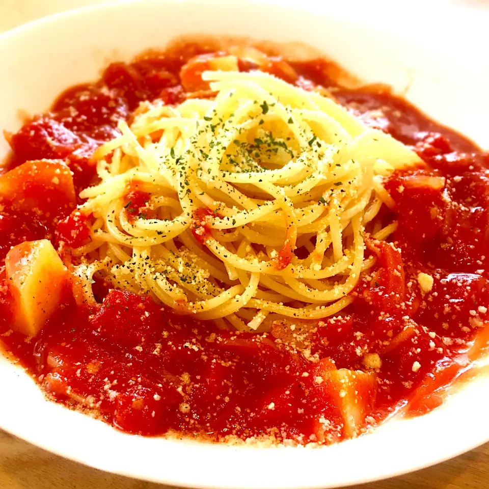 トマトパスタ🍝|たんたんさん