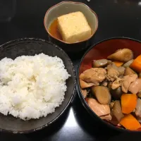 筑前煮、揚げ出し豆腐|せきぐちさん