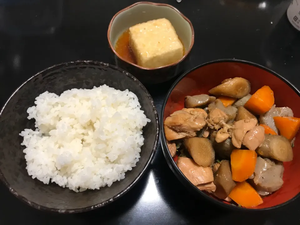 筑前煮、揚げ出し豆腐|せきぐちさん