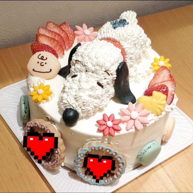 スヌーピーケーキ れんこ Snapdish スナップディッシュ Id Nav0la