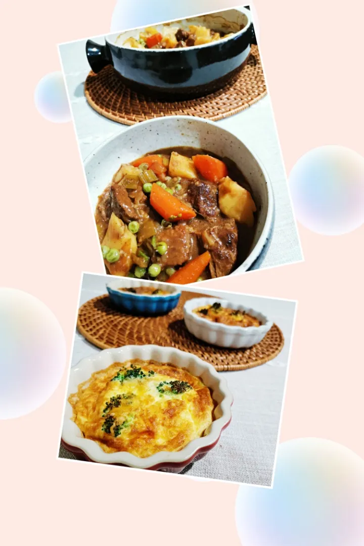 Beef Stew
Egg and Cheese Quiche|winniewuさん