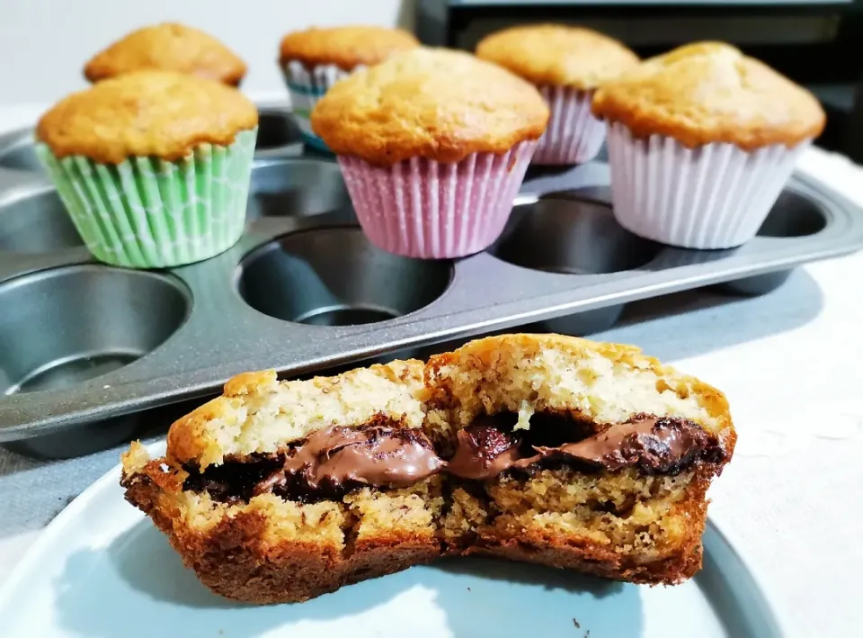 Nutella Banana Muffin|winniewuさん