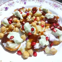 Snapdishの料理写真:Papri chaat|Rakhi Bina Ghoshさん