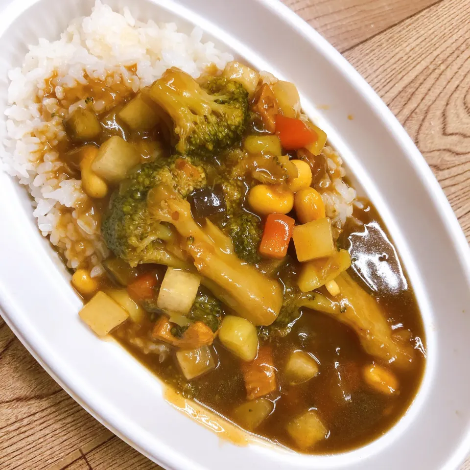 Snapdishの料理写真:野菜カレー|まちゃさん