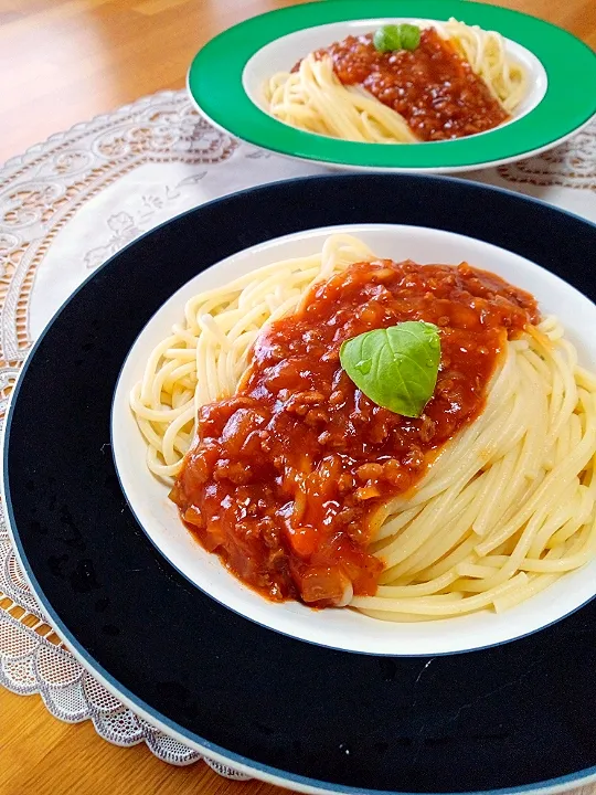 ギルトフリーな大豆のお肉で
ミートスパゲティ|akopeko ◡̈⋆さん