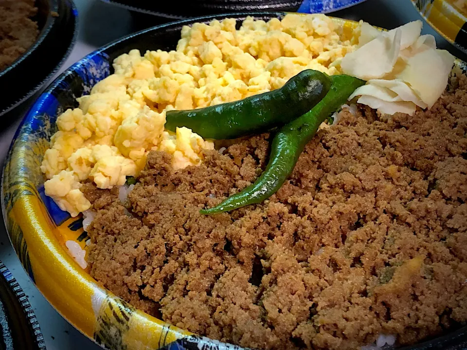 牛肉の味噌そぼろ丼|ちゅら夏さん