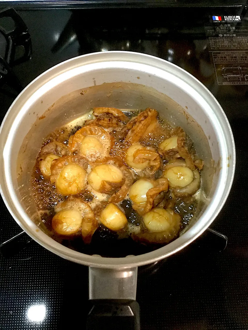 ベビーホタテで佃煮😋|すかラインさん