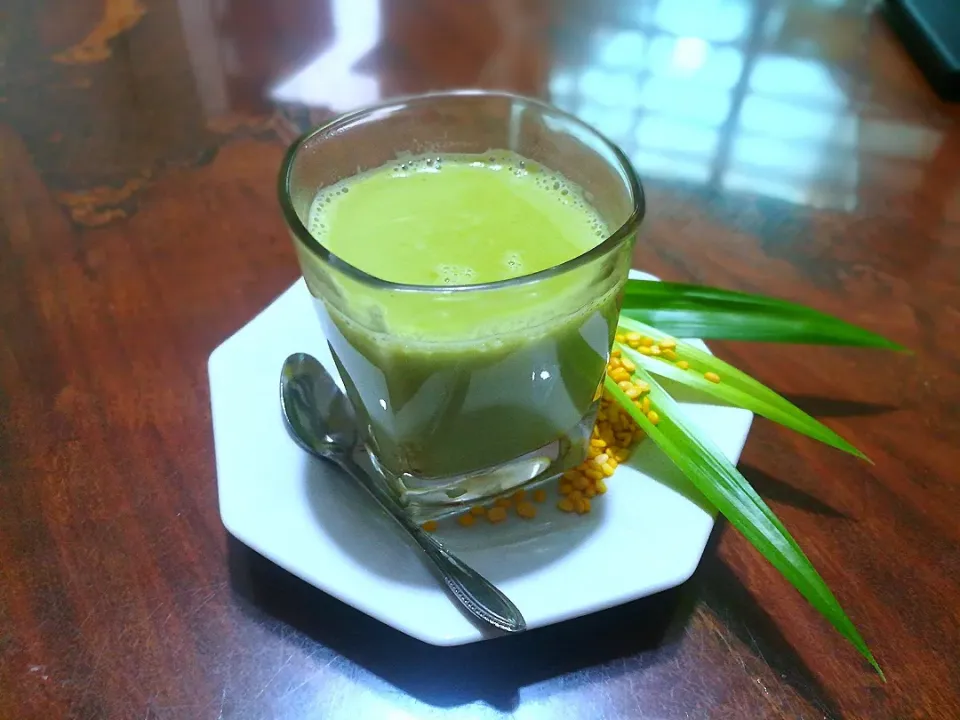 Green soy milk|Food Made by Pheaさん