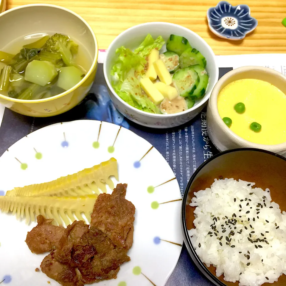 4歳児晩ご飯|さとう かおりさん