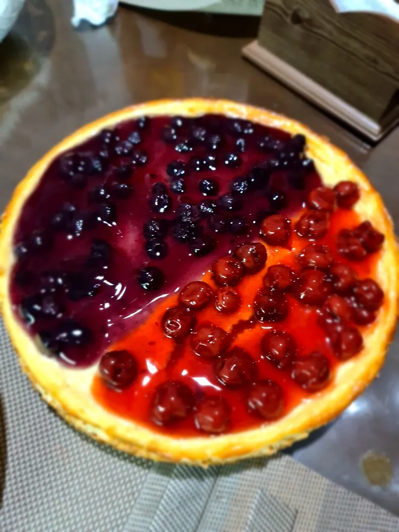 my homemade duo cream cheese cake|Yoj Eirrem Losさん