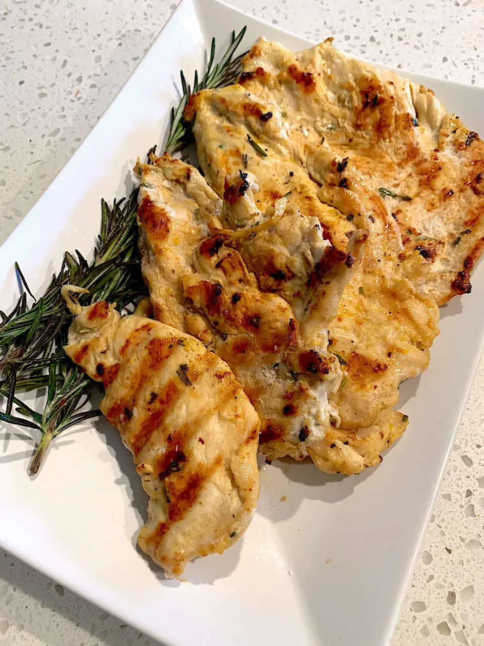 Grilled lemon rosemary chicken|🌺IAnneさん