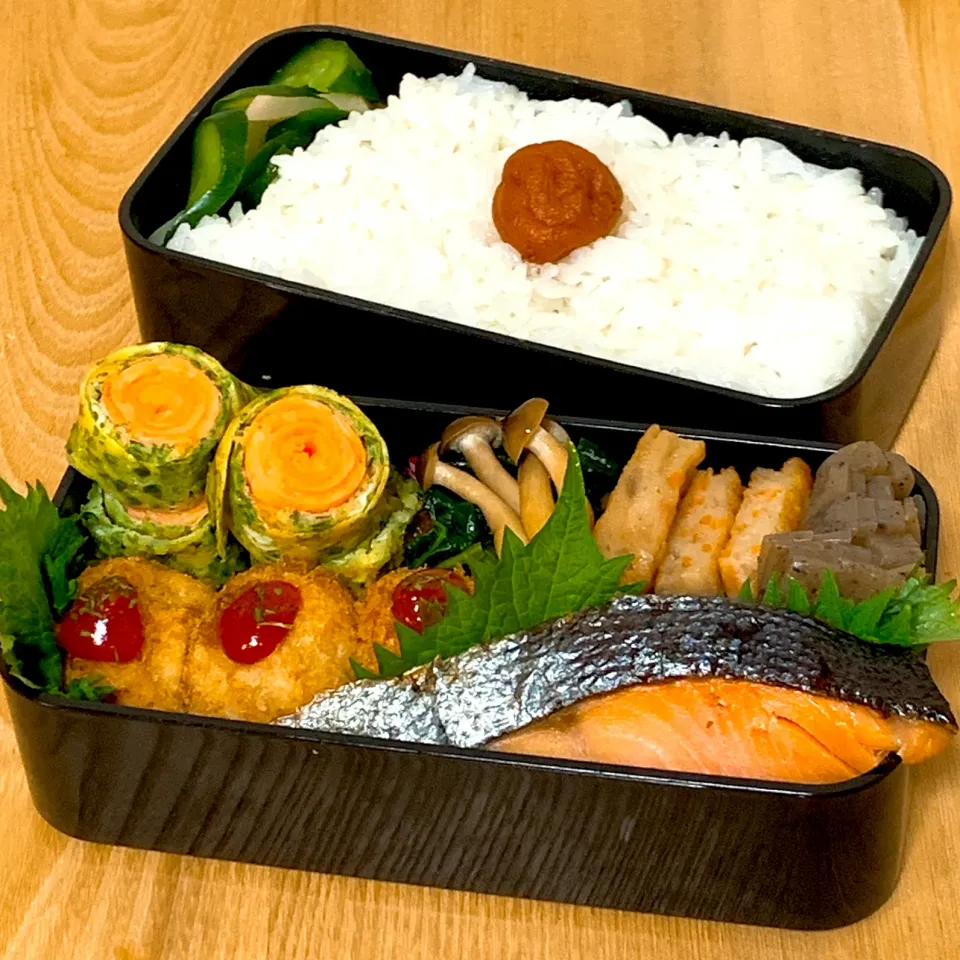 Snapdishの料理写真:今日の旦那さん弁当|いとはんさん