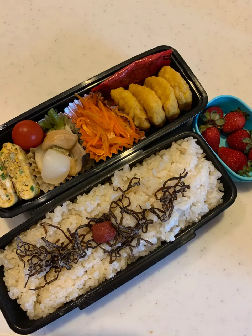 中1息子のお弁当|ちととんさん