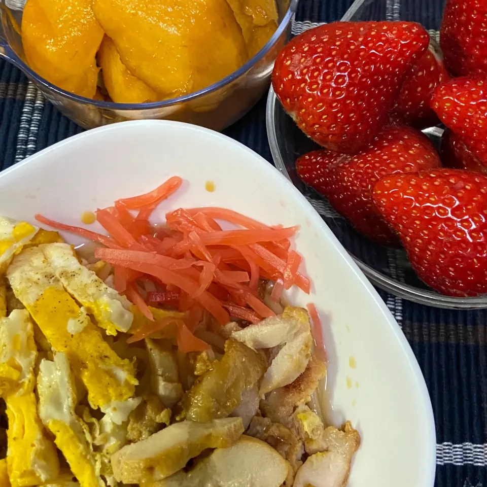 ある日の晩ごはん〜低糖質〜|さちぃさん