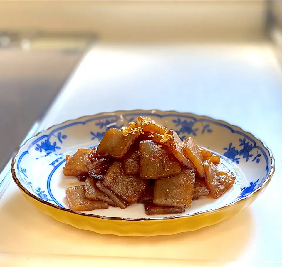 こんにゃくの甘辛煮|かっちゃん杉さん