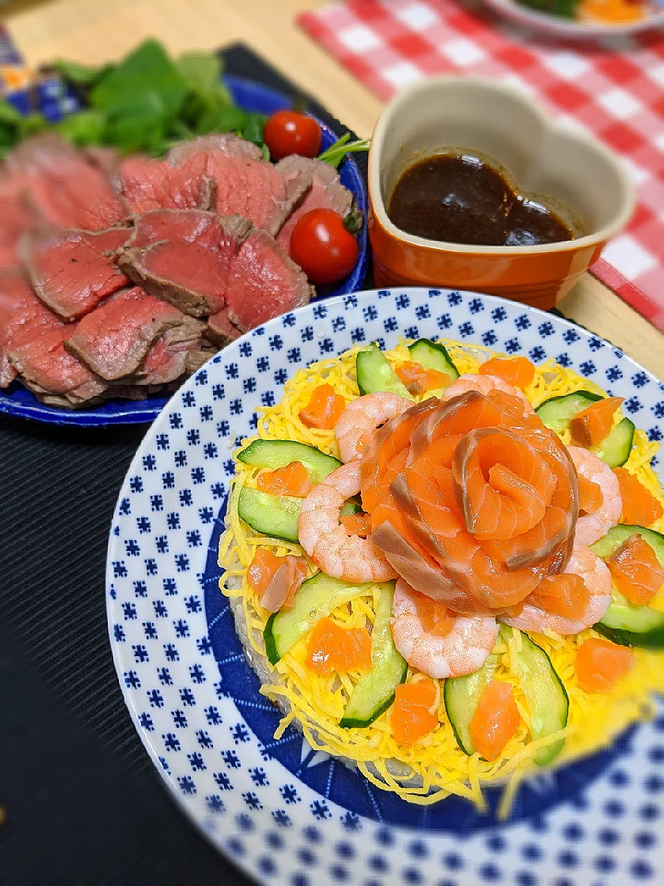 Snapdishの料理写真:旦那さんバースデーディナー🍴|ゆかさん