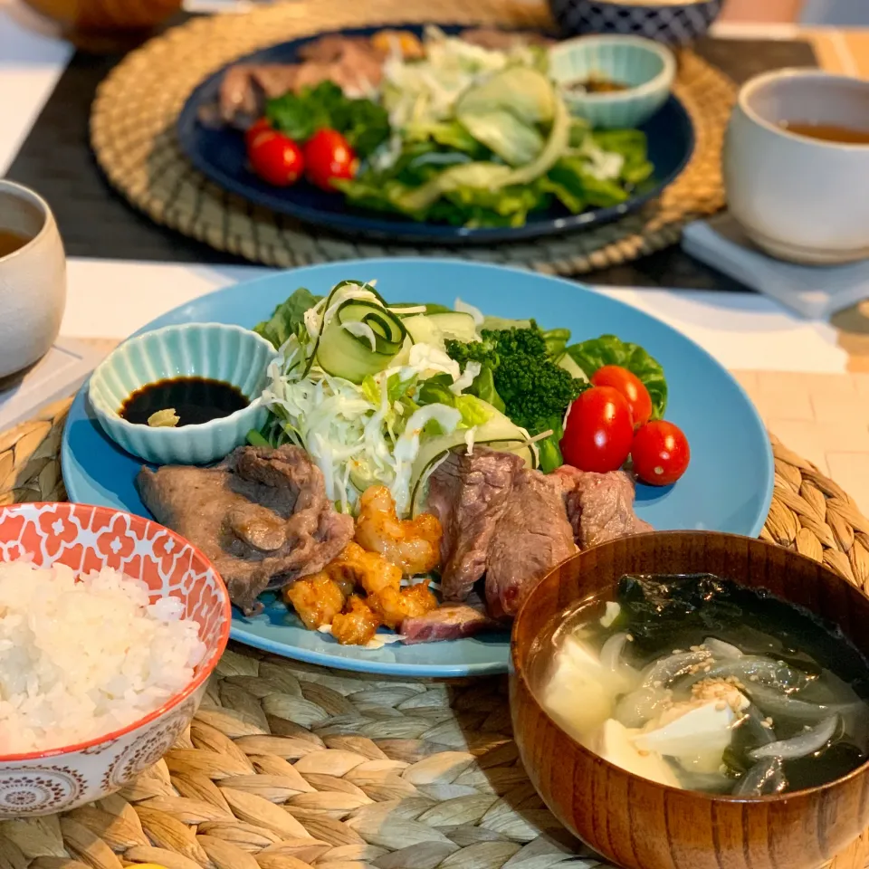 Snapdishの料理写真:焼肉プレート|Yoco⋆︎*さん