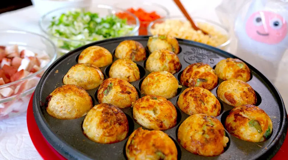 【たこ焼き】おうちで過ごそう！激ウマたこ焼き生地！市販のたこ焼き粉には戻れないかも😳⁉️|ヨッチャンさん