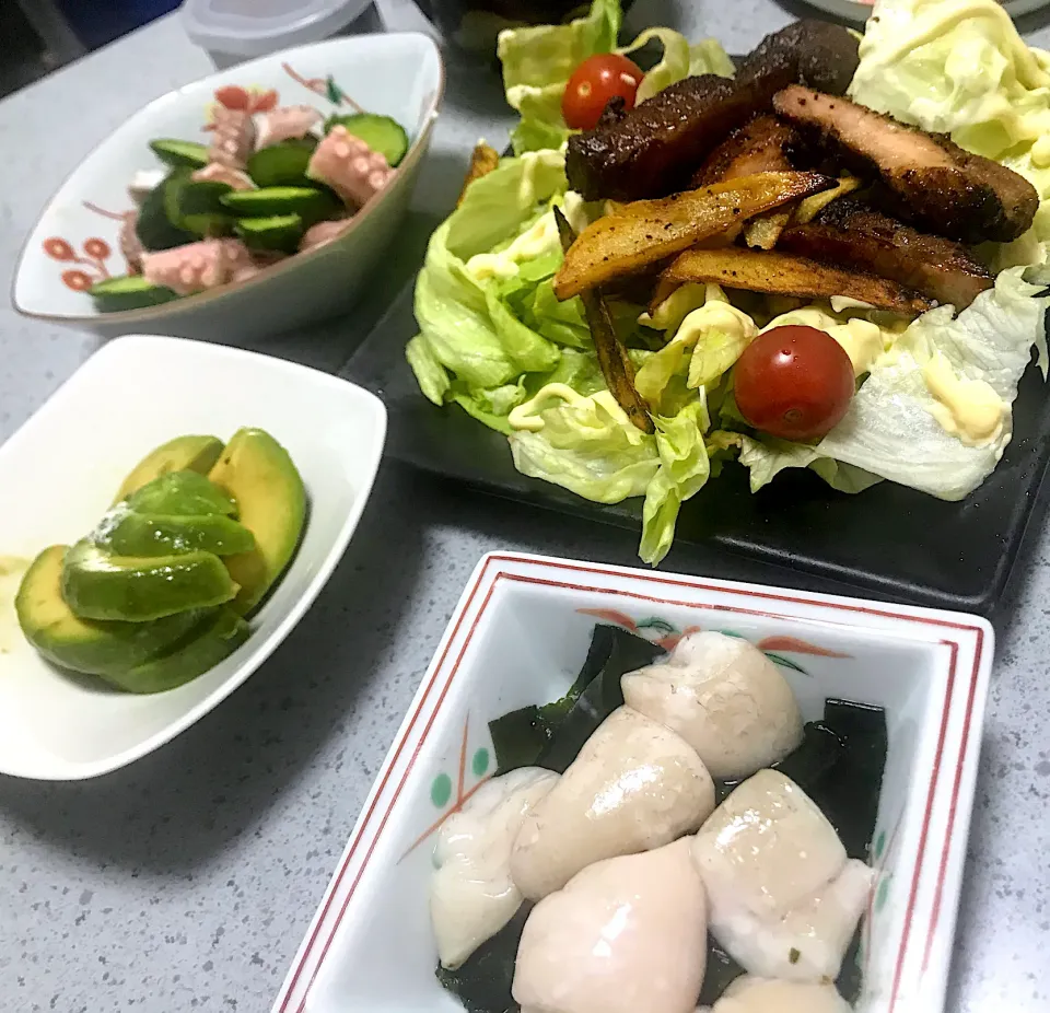 Snapdishの料理写真:今日の晩ご飯|Qさん