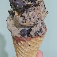 Homemade Coffee Crumble Ice cream|mimigallさん