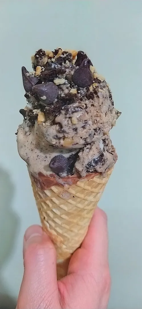 Homemade Coffee Crumble Ice cream|mimigallさん