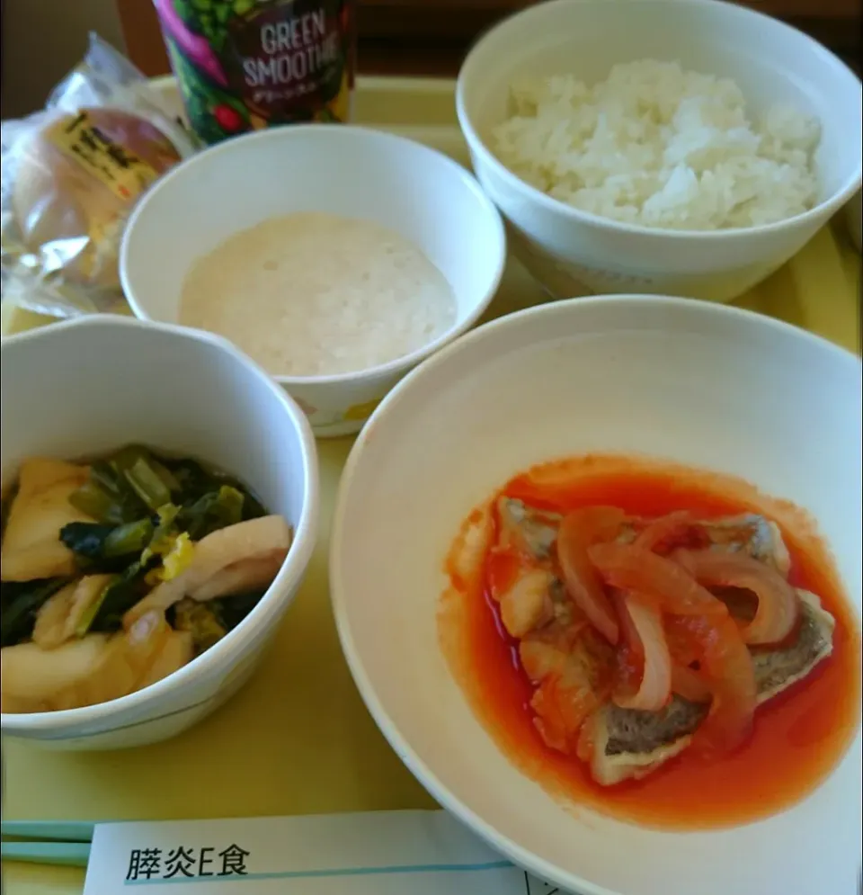 Snapdishの料理写真:病院食17日目昼|まりおさん