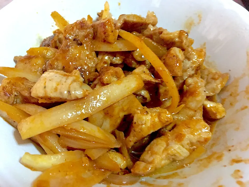 Stir Fried Pork with Chilli Paste|Kararak & Foodsさん