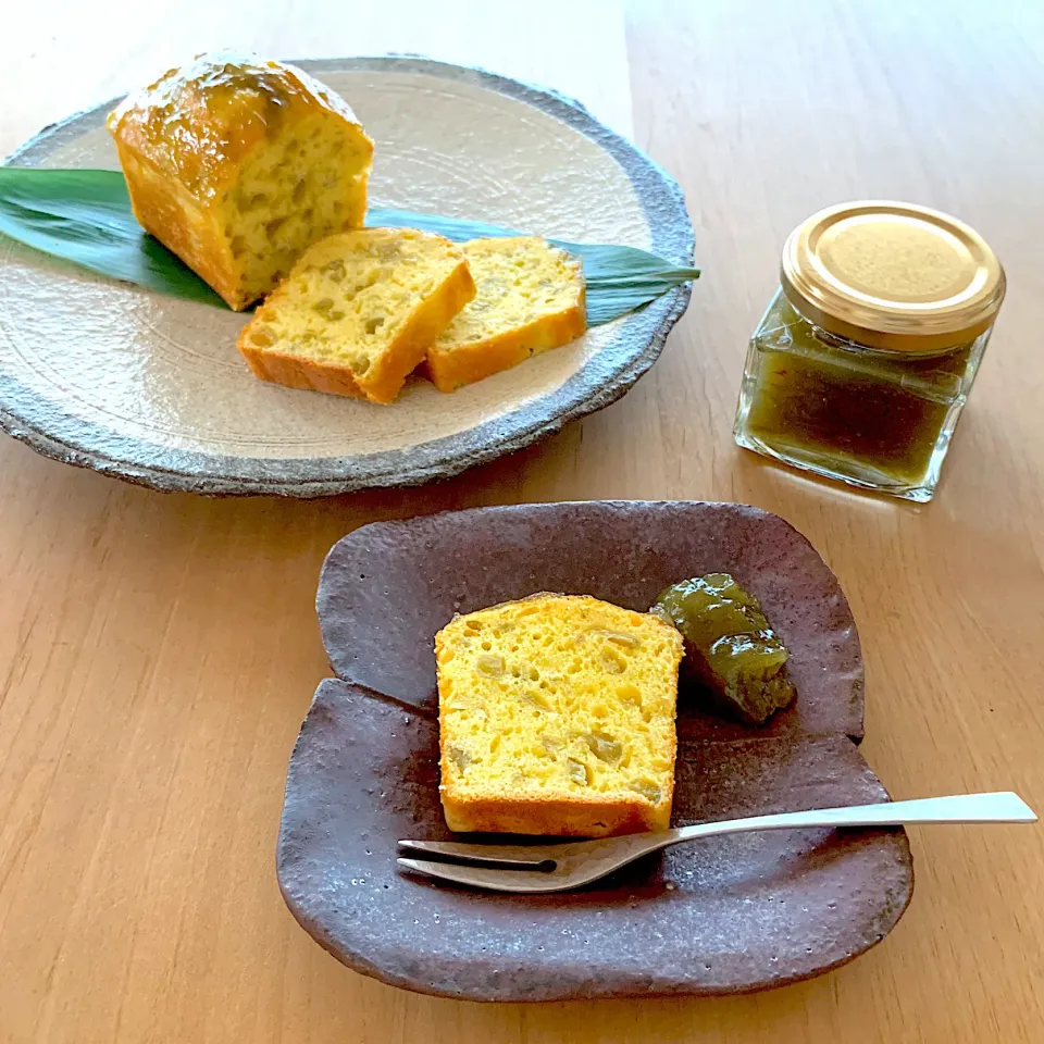 梅酒の梅でパウンドケーキと梅ジャム|jarinkoさん