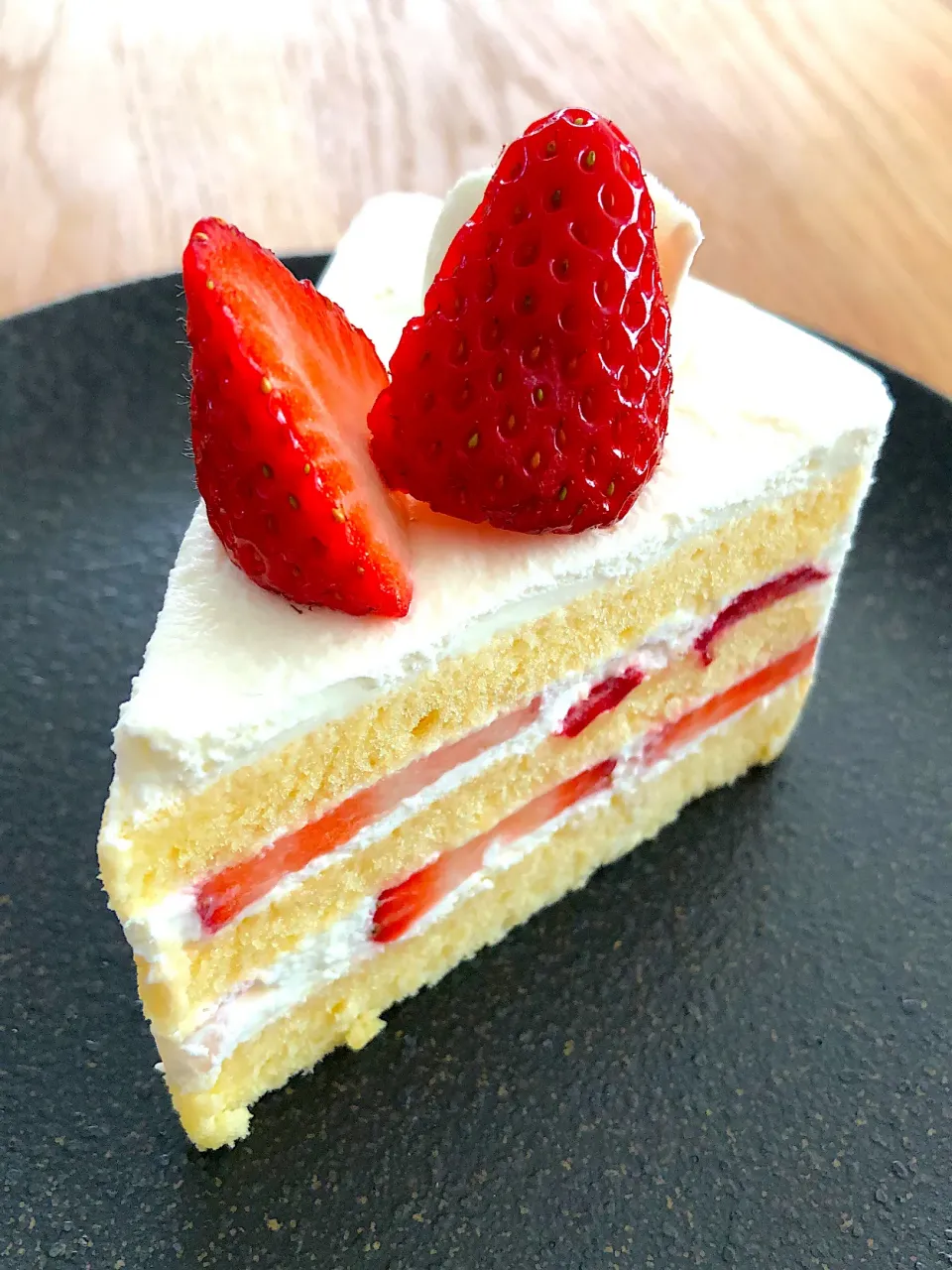 Snapdishの料理写真:ミネロワ　古都華のショートケーキ|richpaddyさん