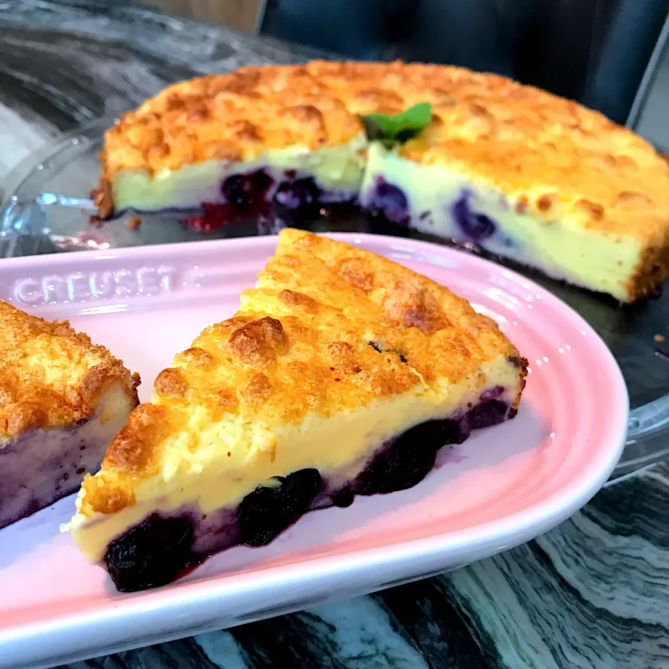 Blueberry Cheese Cake|Yvonne C.さん