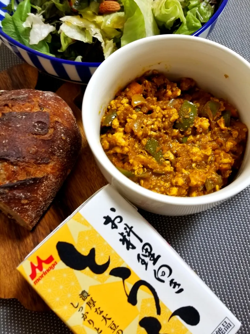 お豆腐でドライカレー|keiさん