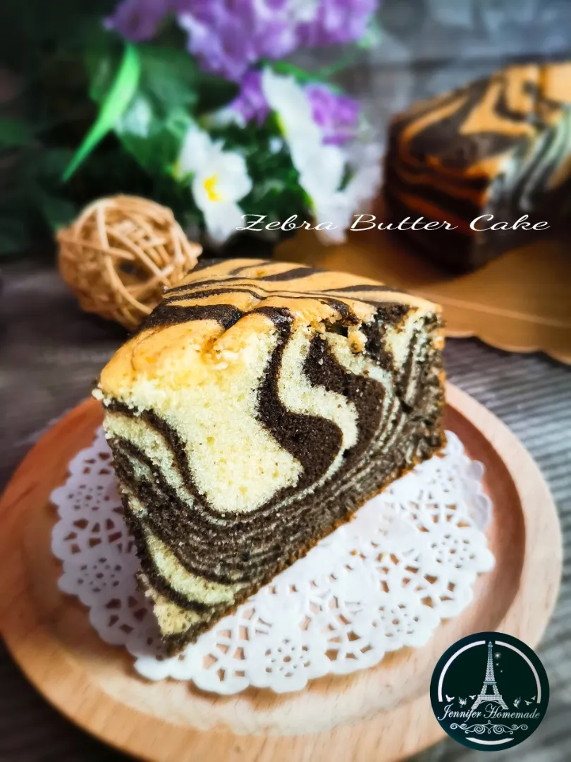 Zebra Butter Cake|Jennifer Tingさん