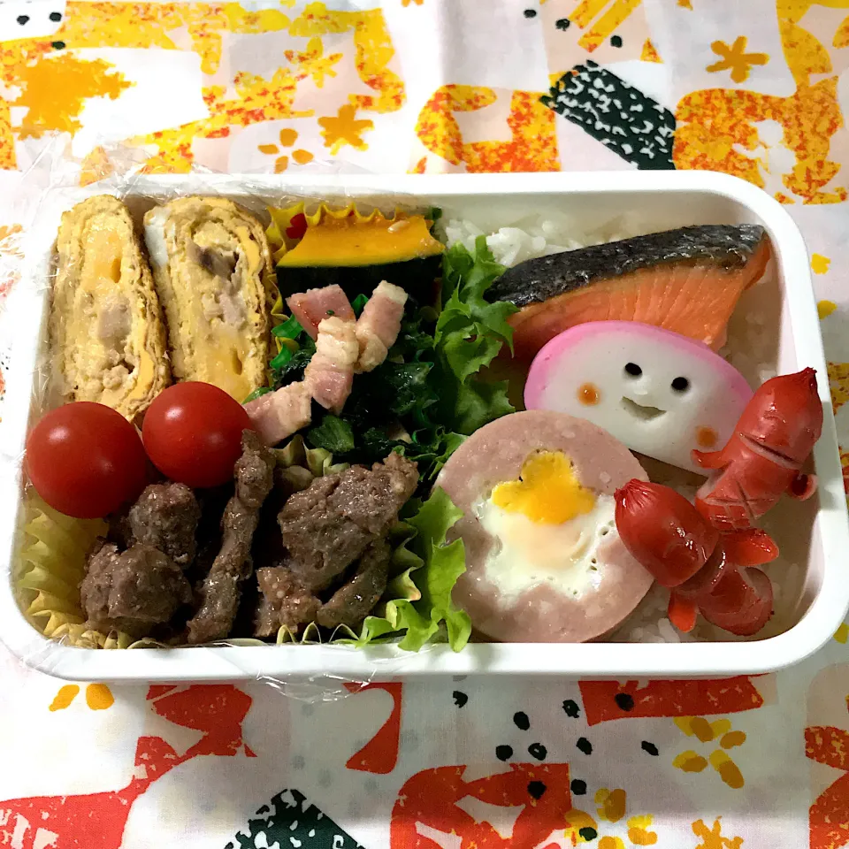 Snapdishの料理写真:2020年4月30日　テレワーク・オレ弁当♪|クッキングおやぢさん