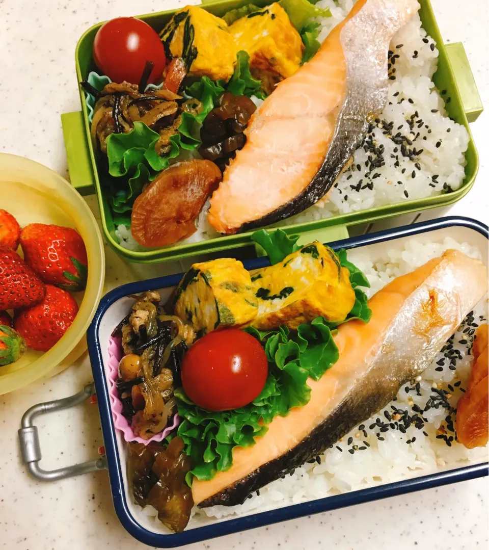 Snapdishの料理写真:今日のお仕事弁当♪2020.4.30|ぐぅさん