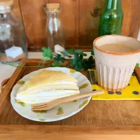 Snapdishの料理写真:ℳ𝒾𝓁𝓁ℯ 𝒸𝓇ℯ𝓅ℯ|meitomamaさん