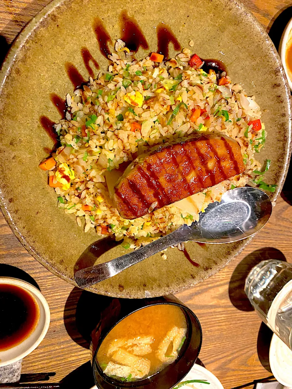 Fried rice with foie gras|skyblueさん