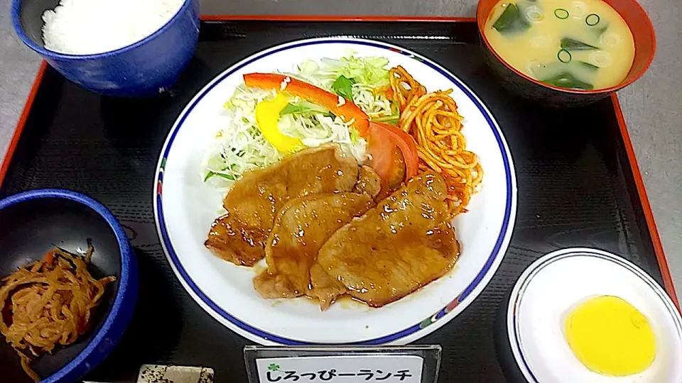 豚肉しょうが焼き定食|nyama1さん