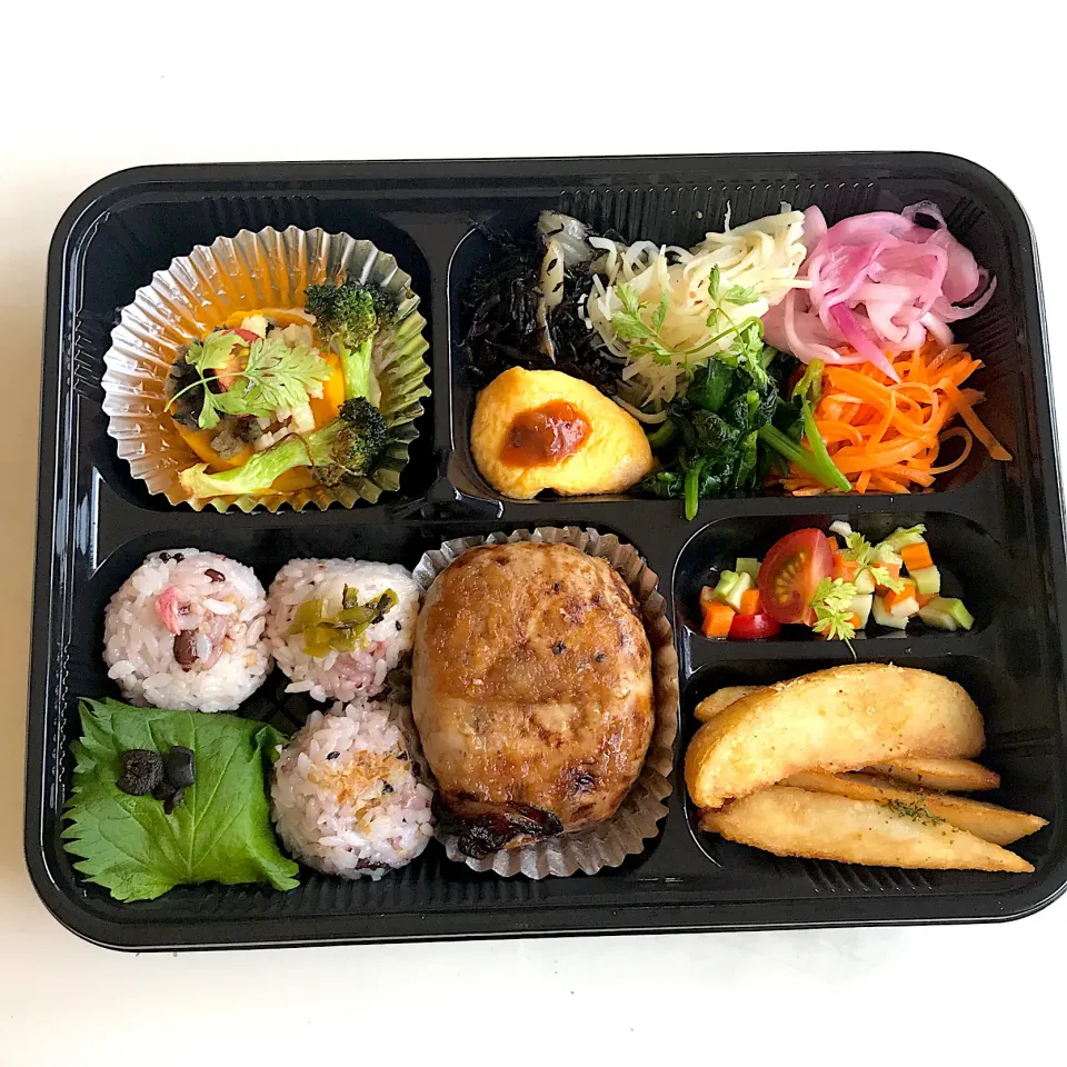 ハンバーグ弁当|おかーＰさん