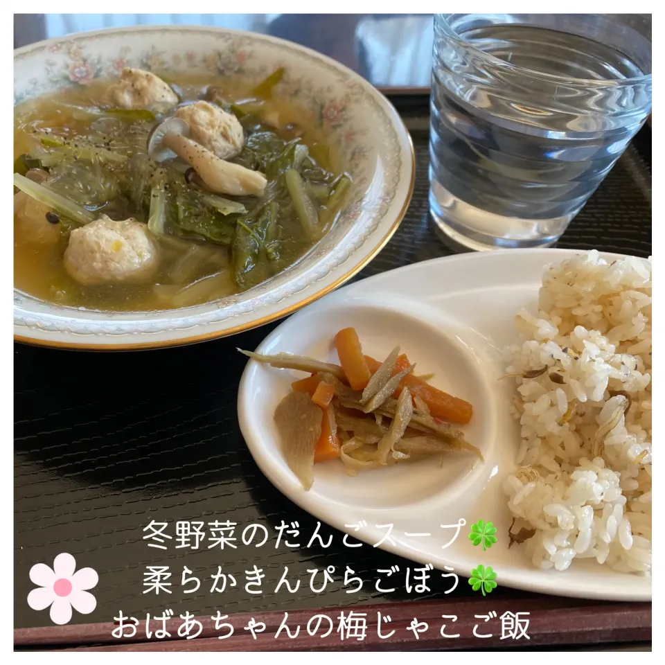 🍀冬野菜のだんごスープ|いのっちさん